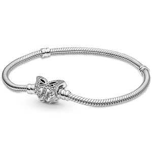 Pandora 590782C01 Armband Moments Butterfly zilver-zirconia 23 cm