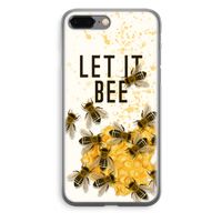 Let it bee: iPhone 8 Plus Transparant Hoesje Let it bee: iPhone 8 Plus Transparant Hoesje