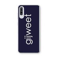 Gijweet: Samsung Galaxy A70 Transparant Hoesje Gijweet: Samsung Galaxy A70 Transparant Hoesje