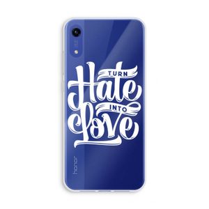 Turn hate into love: Honor Play 8A Transparant Hoesje