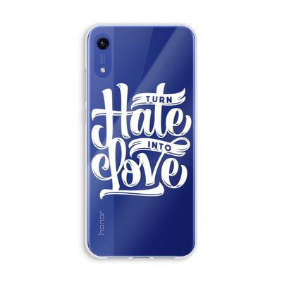 Turn hate into love: Honor Play 8A Transparant Hoesje