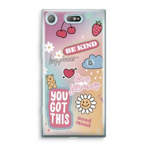 Positivity: Sony Xperia XZ1 Compact Transparant Hoesje