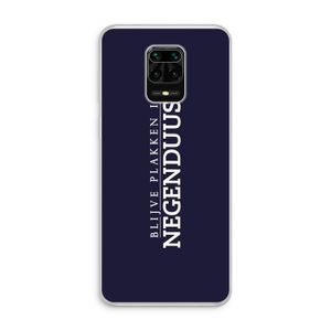 Blijve plakken in Negenduust: Xiaomi Redmi Note 10 Lite Transparant Hoesje