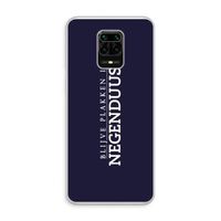 Blijve plakken in Negenduust: Xiaomi Redmi Note 10 Lite Transparant Hoesje