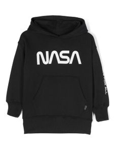 Molo hoodie en coton biologique à imprimé Nasa NASA - Noir