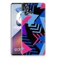Motorola Edge 30 Fusion | TPU Hoesje | Funky Triangle