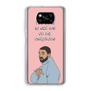 Hotline bling: Xiaomi Poco X3 Pro Transparant Hoesje