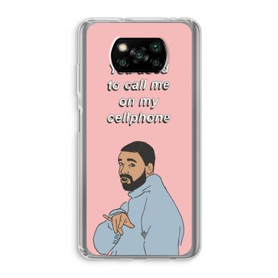 Hotline bling: Xiaomi Poco X3 Pro Transparant Hoesje