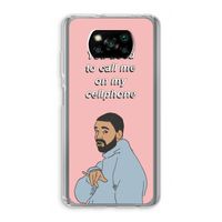 Hotline bling: Xiaomi Poco X3 Pro Transparant Hoesje