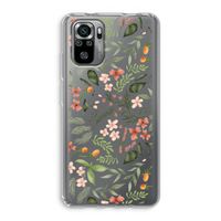 Sweet little flowers: Xiaomi Redmi Note 10S Transparant Hoesje