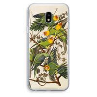 Carolinaparkiet: Samsung Galaxy J3 (2017) Transparant Hoesje