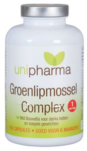 Unipharma Groenlipmossel Complex Capsules