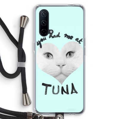 You had me at tuna: OnePlus Nord CE 5G Transparant Hoesje met koord