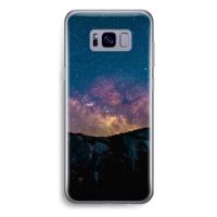 Travel to space: Samsung Galaxy S8 Plus Transparant Hoesje