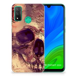 Silicone Back Case Huawei P Smart 2020 Skullhead