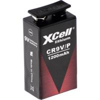 XCell CR9V/P 9V batterij (blok) Lithium 1200 mAh 9 V 1 stuk(s) - thumbnail