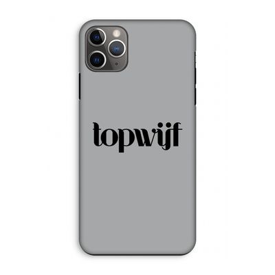 Topwijf Grijs Zwart: iPhone 11 Pro Max Tough Case