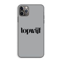 Topwijf Grijs Zwart: iPhone 11 Pro Max Tough Case Topwijf Grijs Zwart: iPhone 11 Pro Max Tough Case