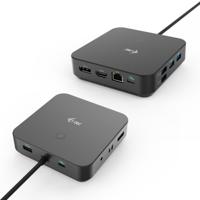 Docking stationi-Tec C31TRIPLE4KDOCKPDPRO Zwart