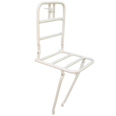 VWP voordrager transport alu 28" mat wit