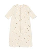 HEMA Baby Slaapzak Met Afneembare Mouwen Katoen 0.5tog Dieren Gebroken Wit (gebroken wit)
