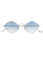 Eyepetizer lunettes de soleil à monture géométrique - Argent