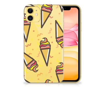 Apple iPhone 11 Siliconen Case Icecream