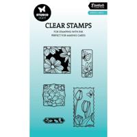 Studio Light • essentials clear stamp spring labels