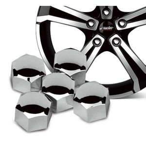 Simoni Racing Wielmoerkapjes - 19mm - Chroom - Set á 20 stuks SRCBC19