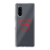 Not Your Baby: Sony Xperia 5 Transparant Hoesje