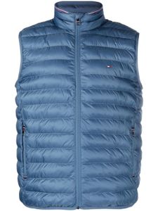 Tommy Hilfiger gilet à design matelassé - Bleu