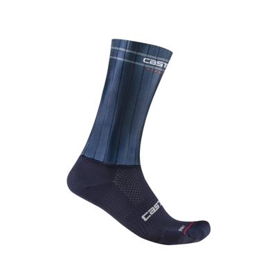 Castelli fast feet 3 fietssok belgian blue unisex S/M