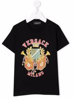 Versace Kids t-shirt à logo imprimé - Noir - thumbnail