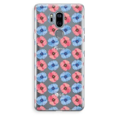 Klaproosjes: LG G7 Thinq Transparant Hoesje