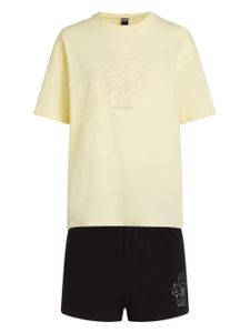 Karl Lagerfeld pyjama Ikon en coton biologique - Jaune