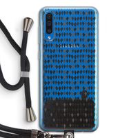 Crazy shapes: Samsung Galaxy A50 Transparant Hoesje met koord