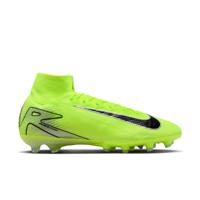 Nike Zoom Mercurial Superfly 10 Elite Kunstgras Voetbalschoenen (AG) Neongeel Zwart Zilver