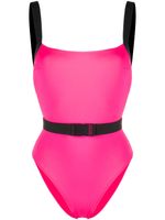 Noire Swimwear maillot de bain Miami ceinturé - Rose - thumbnail