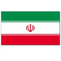 Vlag Iran - 90 x 150 cm - Iraanse Vlag - Landen versiering