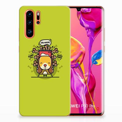 Huawei P30 Pro Telefoonhoesje met Naam Doggy Biscuit Huawei P30 Pro Telefoonhoesje met Naam Doggy Biscuit