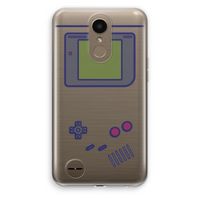 Game On: LG K10 (2017) Transparant Hoesje