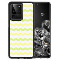 Samsung Galaxy S20 Ultra Bumper Case Waves Yellow