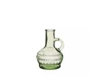 Fles lille soft green, dia. 7x10 cm - Hortus