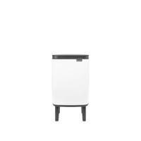 Brabantia Bo Hi Afvalemmer - 4 liter - kunststof binnenemmer - wit 227042