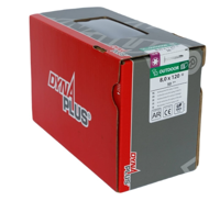 Dynaplus Houtbouwschroef Ar-Bronze Tellerkop deeldraad +Snijpunt Torx TX40 8.0X120/70 | 50 stuks - 0286.08.62801