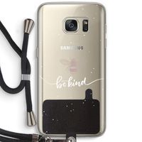 Be(e) kind: Samsung Galaxy S7 Transparant Hoesje met koord
