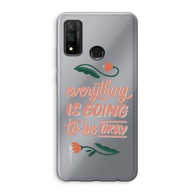 Optimistic flower girl: Huawei P Smart (2020) Transparant Hoesje
