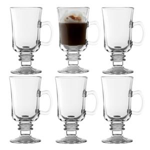 Uniglass Irish Coffee glazen - 6 stuks - 250 ml - glas - koffie glazen