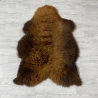 Schapenvacht Scandinavian bruin 120x85cm L