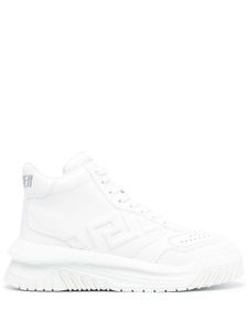 Versace baskets montantes Odissea - Blanc